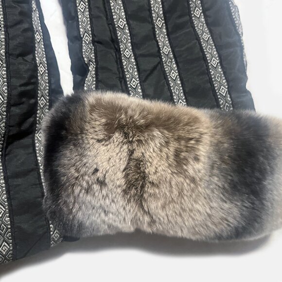 Rare, Vintage Daniela Vitali Raccoon Fur Jacket, Hooded,
Sz (US 10-12 ) - Picture 11 of 16